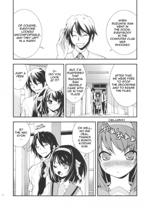 (C72) [Hapoi-Docoro (Okazaki Takeshi)] Anomaly 0 (The Melancholy of Haruhi Suzumiya) [English] - Page 22