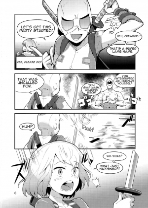  (C95) [Kotau (Bowieknife)] Gwenpool (Etchina sekai ni o jama shima~su) | Gwenpool (Jumping Into an Indecent World) (Gwenpool) [English]  - Page 7