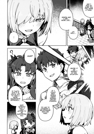 (Akihabara Chou Doujinsai) [OrangeMaru (JP06)] Damegami Chuuihou | Useless Goddess Advisory (Fate/Grand Order) [English] - Page 4