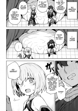 (Akihabara Chou Doujinsai) [OrangeMaru (JP06)] Damegami Chuuihou | Useless Goddess Advisory (Fate/Grand Order) [English] - Page 8