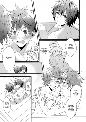 (MIRACLEFESTIV@L!!12) [Rofu Pukaj (Nesou)] Zenkai! Toshishita Kareshi-Ryoku | Full Power! A Younger Boyfriend's Capability (THE IDOLM@STER SideM) [English] [Anzu] - Page 13