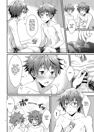 (MIRACLEFESTIV@L!!12) [Rofu Pukaj (Nesou)] Zenkai! Toshishita Kareshi-Ryoku | Full Power! A Younger Boyfriend's Capability (THE IDOLM@STER SideM) [English] [Anzu] - Page 16