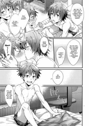 (MIRACLEFESTIV@L!!12) [Rofu Pukaj (Nesou)] Zenkai! Toshishita Kareshi-Ryoku | Full Power! A Younger Boyfriend's Capability (THE IDOLM@STER SideM) [English] [Anzu] - Page 17