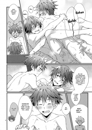 (MIRACLEFESTIV@L!!12) [Rofu Pukaj (Nesou)] Zenkai! Toshishita Kareshi-Ryoku | Full Power! A Younger Boyfriend's Capability (THE IDOLM@STER SideM) [English] [Anzu] - Page 20