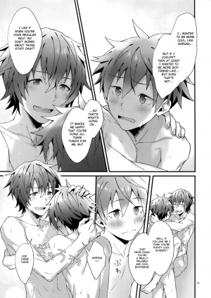 (MIRACLEFESTIV@L!!12) [Rofu Pukaj (Nesou)] Zenkai! Toshishita Kareshi-Ryoku | Full Power! A Younger Boyfriend's Capability (THE IDOLM@STER SideM) [English] [Anzu] - Page 35