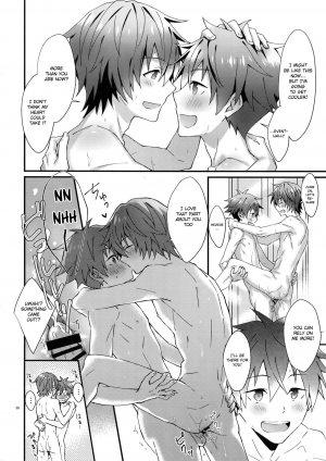 (MIRACLEFESTIV@L!!12) [Rofu Pukaj (Nesou)] Zenkai! Toshishita Kareshi-Ryoku | Full Power! A Younger Boyfriend's Capability (THE IDOLM@STER SideM) [English] [Anzu] - Page 36