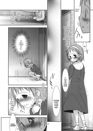  (C80) [Okadatei (Okada Kou)] Yuka-tan Omorashi Bon!! | Yuka-tan Peeing Book!! (Corpse Party) [English] [Dame!trans]  - Page 5