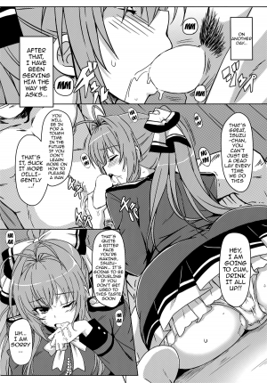 (C87) [Kaminari-Neko (Eitarou)] Isuzu no Nangi na Oshigoto | Isuzu's Difficult Job (Amagi Brilliant Park) [English] [doujin-moe.us] - Page 12