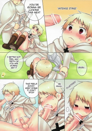 (Shota Scratch 10) [Kujira no Mori (Ao)] Shotatte Ittai Nandesuka? (Axis Powers Hetalia) [English] {Chin²} - Page 7