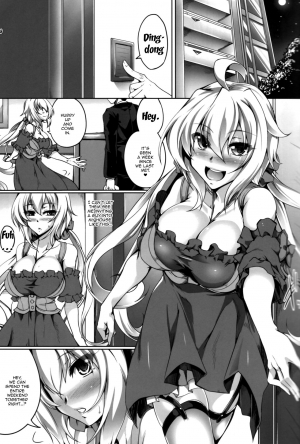 (C92) [Kanten Jigenryuu (Kanten)] Bunny na Chris-chan no Bukkake Milk Party (Senki Zesshou Symphogear) [English] {Doujins.com} - Page 3