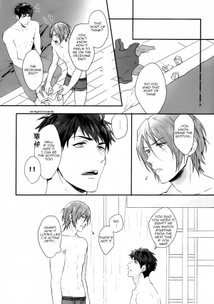 (Renai Jiyuugata! Osaka Taikai 4) [SAKEPAPA (Ooki)] Kakugo shitoke yo! | Just you wait and see! (Free!) [English] [Carrot-Bunny] - Page 21