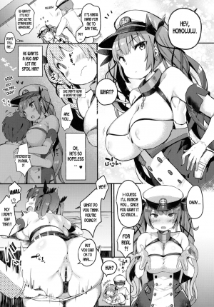 (COMIC1☆13) [mocha 2popcorn (Kibii Mocha)] Kanojo wa Zettai Kotowaranai (Azur Lane) [English] [desudesu] - Page 5