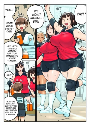 [Kakuzatou] Volley-bu to Manager Oda | The Volleyball Club and Manager Oda [English] [qwerty123qwerty]