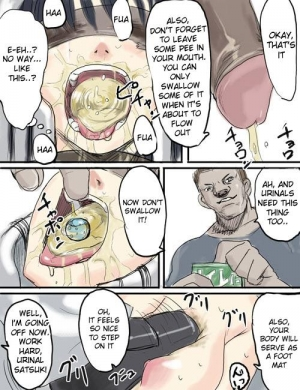 [774 Nanashi] Human Urinal Satsuki (english) - Page 5