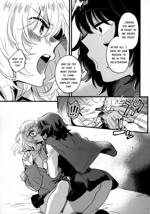 (C97) [Sonotaozey (Yukataro)] ANDO/OSHIDA,motto Nakayoku! (Girls und Panzer) [English] [Kurineko] - Page 9