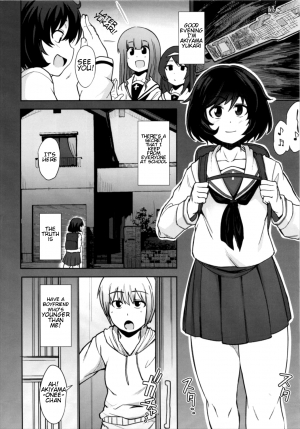 (Panzer Vor! 13) [Shikoneru Mix (Kauti)] Toshishita Kareshi to Icha Love Sakusen! (Girls und Panzer) [English] [Rfk] - Page 4