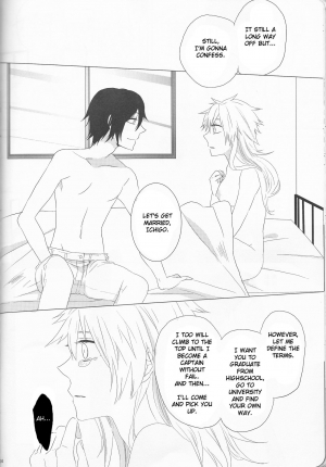 (C82) [Shouga Udon, Kareha (Tamago, Koudzuki Shinobu)] Marshmallow chocolate (Bleach) [English] [Fated Circle] - Page 35