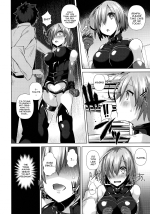 (C90) [Ebimashi (Ebina Ebi)] Zettai Ninshin Meirei (Fate/Grand Order) [English] [constantly] - Page 6