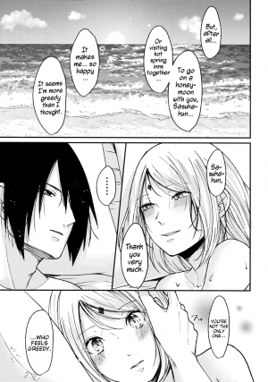 (C94) [Togijiru (OhRin)] Honeymoon Beach (Naruto) [English] - Page 38