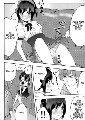 (C91) [27 (Fujitsuna)] Otouto wa Maid-san [English] [torappufan] - Page 8