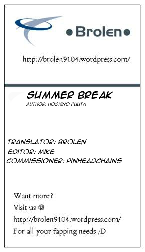 [Hoshino Fuuta] Summer Break [ENG] - Page 17