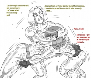  [Allesey] Boxing Girls Katie vs. Liz Rounds 1-4 (English) Plus Bonus Sisters Round  - Page 30