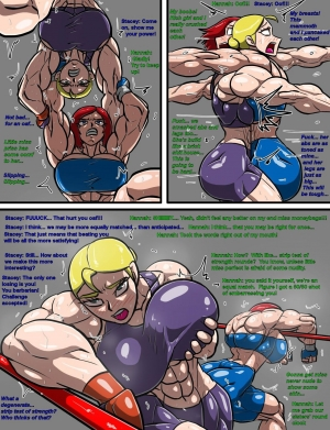  [Allesey] Boxing Girls Katie vs. Liz Rounds 1-4 (English) Plus Bonus Sisters Round  - Page 83
