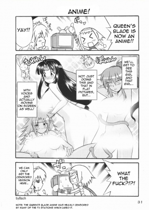 (COMIC1☆3) [H.B (B-RIVER)] Vansu Kanraku - Byakko Juurin [Fall of Vance] (Queen's Blade) [English] {doujin-moe.us} - Page 31