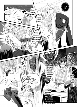 [Chijoku An] Immoral Yuri Heaven ~The Husband is made female and trained while his wife is bed by a woman~ [English] - Page 16