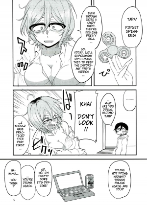 (C92) [BlueMage (Aoi Manabu)] Dagashi Chichi 6 (Dagashi Kashi) [English] - Page 5