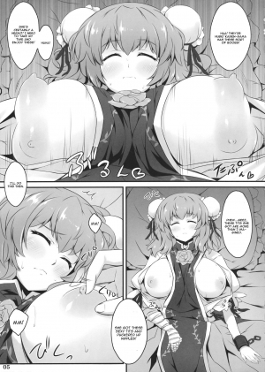 (Reitaisai 12) [Eucalyptus House (Minikoara)] Kasen-chan to Love Ecchi (Touhou Project) [English] [CGrascal] - Page 5