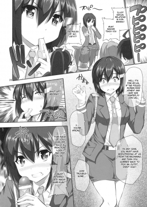 (C76) [Hikakuteki Simple na Panty (Ouse Tsukusu)] Nayamashi Quartet 3 Cosplay Hen (Seto no Hanayome) [English] - Page 24