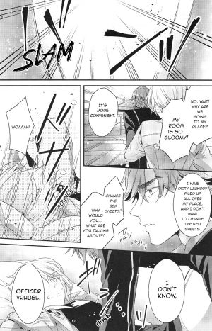 (C95) [Kuchibirukara Sandanju (ETOU Kira)] Ochita Otona wa Taigai ni Ijigawarui - An Asshole Falls In Love – (Double Decker! Doug & Kirill) [English] - Page 14
