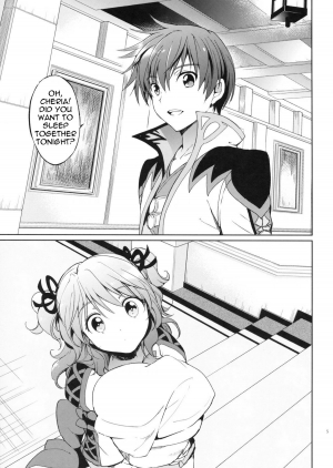 (C83) [Kurimomo (Tsukako)] Cheria-chan no Pajama de Ojama (Tales of Graces) [English] [FutureCop] - Page 5