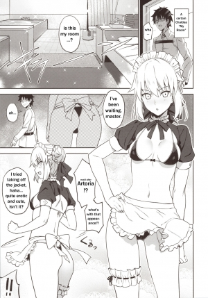 (C94) [LOFLAT (Prime)] Chaldea Soap SSS-kyuu Gohoushi Maid (Fate/Grand Order) [English] - Page 4