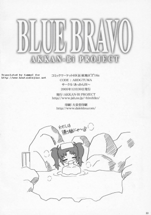 (C69) [AKKAN-Bi PROJECT (Yanagi Hirohiko)] BLUE BRAVO (Mobile Suit Gundam SEED Destiny) [English] [Hentaidoujins] - Page 30