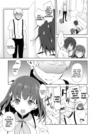 (C85) [Aa Aishiteru (Taishow Tanaka)] Hajimete Utsuutsu 2 (Gatchaman Crowds) [English] [EHCOVE] - Page 18