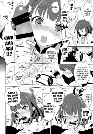 (C85) [Aa Aishiteru (Taishow Tanaka)] Hajimete Utsuutsu 2 (Gatchaman Crowds) [English] [EHCOVE] - Page 19