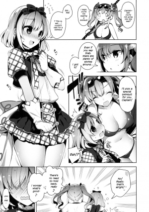 (SC2015 Autumn) [Jitaku Ijouari! (Neet)] Danchou-san ga Mizugi o Kinai Riyuu | The Reason Captain Doesn't Wear a Swimsuit is... (Granblue Fantasy) [English] [ArnasB] - Page 5