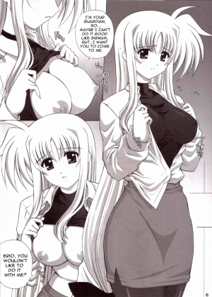 (COMIC1☆2) [Kamogawaya (Kamogawa Tanuki)] NINETEENS CLOCK UP! (Mahou Shoujo Lyrical Nanoha)[ENG] - Page 6