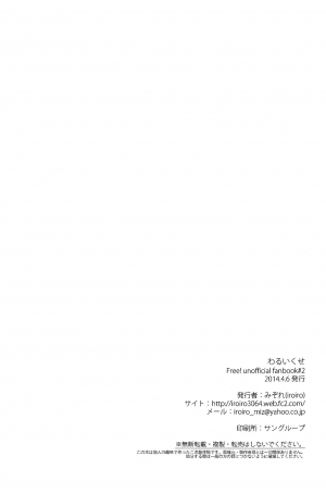 (Renai Jiyuugata! entry4) [iroiro (Mizore)] Warui Kuse (Free!) [English] [Holy Mackerel] - Page 30