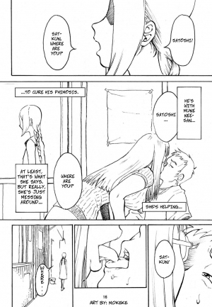 (C63) [Pantsu Kishidan (Mokeke)] Shourai no Yome-san |  Future Bride (G.H.Q Gainax Hiramatsu Qualify) (Abenobashi Mahou Shoutengai) [English] [Decensored] - Page 3