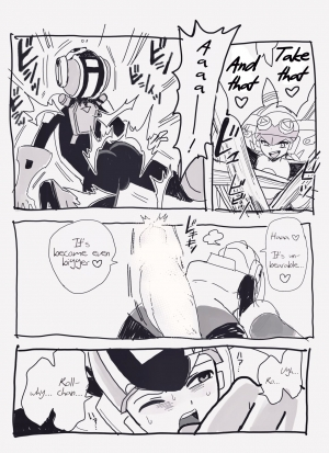  Exe Futanari Dark Roll chan x Rockman [English] - Page 4