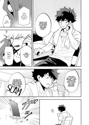 (SPARK12) [Okujo Kantorera (Abaraya)] Shibaraku sewa ni naru | I'll be in your care for a while (Boku no Hero Academia) [English] [Flipped Switch Scanlations] - Page 12