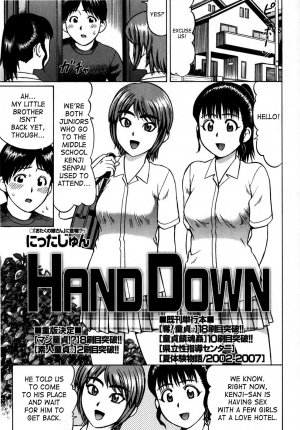 [Nitta Jun] HAND DOWN (COMIC Masyo 2008-08) [English] [SaHa] - Page 2