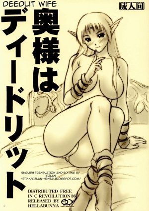 (CR36) [Hellabunna (Iruma Kamiri)] Okusama wa Deedlit (Record of Lodoss War) [English] [Kizlan] - Page 2