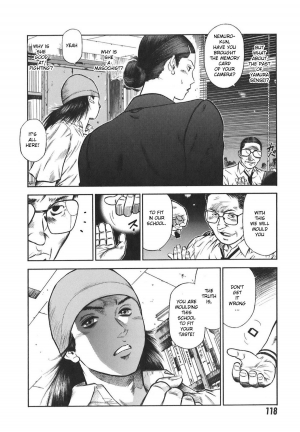 [Hiraoka Ryuichi] MORAL HAZARD ~Haitoku no Kyoudan~ [English] {Munyu} - Page 119