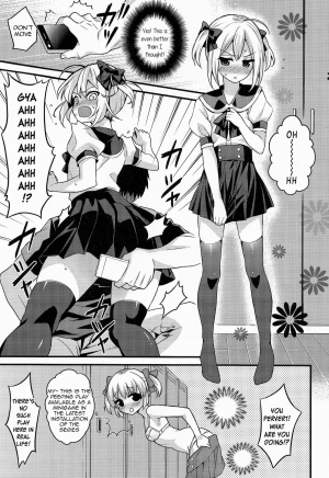 (C90) [Onsoku Ebifly (Lew)] Kawaii Otouto wa Onii-chan no Tame ni Imouto ni Narubeki! [English] {Hennojin} [Decensored] - Page 9