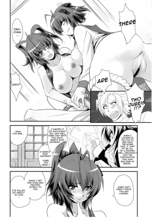 (C79) [Kitsune (Tachikawa Negoro)] Ai want Chuu (Hyakka Ryouran Samurai Girls) [English] - Page 8