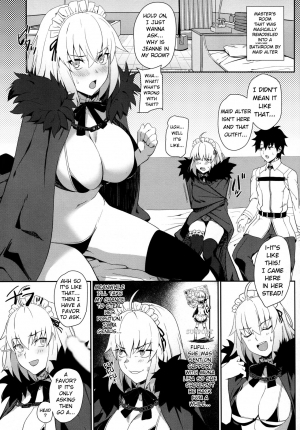 (C96) [LOFLAT (Prime)] Chaldea Soap 2 Iinari Tsundere Gohoushi Maid (Fate/Grand Order) [English] - Page 3